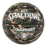 Balón Basketball Spalding Commander Camo #7 Militar // Bamo