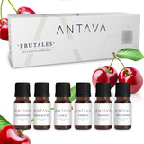 Kit 6 Aceites Esenciales Frutales Aromaterapia 100% Natural