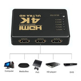 Chaveador Switch Hub Hdmi 5x1 Ps Xbox Dvd Tv Lcd Notebook Pc