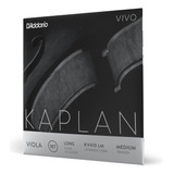 Cuerdas De Viola Kaplan Vivo Set Completo Kv410 Lm Cuer...