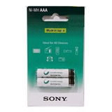 Pila Batería Recargable Aaa X2 Unidades 1500mah 1.2v Ni-mh