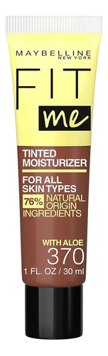 Base De Maquillaje Líquida Maybelline Fit Me Matte + Poreless Foundation Normal Skin To Oily Tono 370 - 30ml 30g