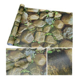 Papel Vinilo Tapiz Adhesivo Piedra Natural De 10 M X 45 Cm