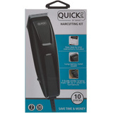 Kit Cortadora De Pelo Eléctrica Wahl Quick Cut 10 Piezas