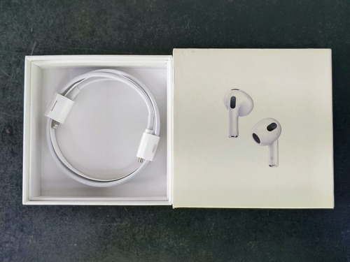 Caja AirPods Apple Con Cable Original