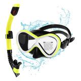 Bx) Gafas Profesionales For Niños Con Tubo De Snorkel.