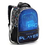 Mochila Costa Infantil Escolar Video Gamer Play Pro Seanite 