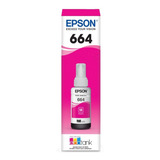 Botella De Tinta Epson 664 Magenta