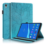 Funda Lenovo Tab M10 Hd 2ª Gen 10.1 Cuero Bolsillo/turquesa