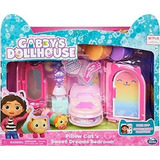 Gabby's Dollhouse Cakey Cat Mercat Con Accesorio Baño Cocina