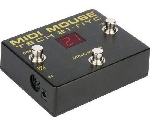 Tech 21 Midi Mouse Controlador Midi Pedal Expresión