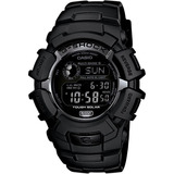 Reloj Casio Gw2310fb-1cr G-shock Resistente A Los Golpes Color De La Correa Negro Color Del Bisel Negro Color Del Fondo Negro