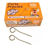 Alfileres Portaprecios Sifap X 100 U. Cabeza Porta Precio