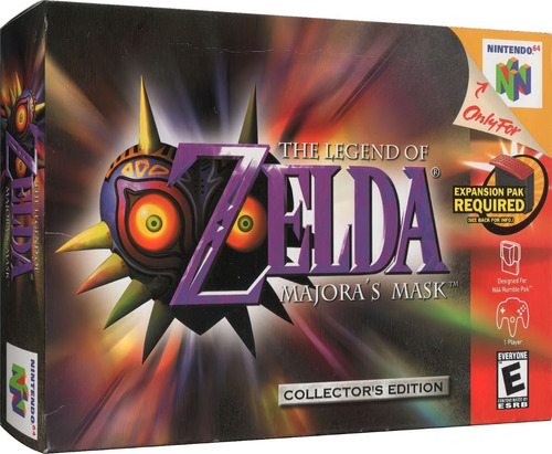 The Legend Of Zelda Majora's Mask Nintendo 64 Físico En Caja