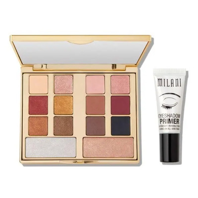 Paleta de Sombras Milani Trendmood 14 Colores Mate y Brillante | Envío gratis
