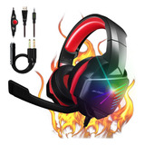 Auriculares Gamer Con Microfono Para Pc Por Cable | Control