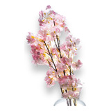 Flores Cerezo Artificial Deco 3 Ramas Hogar 1 Metro x2 unds