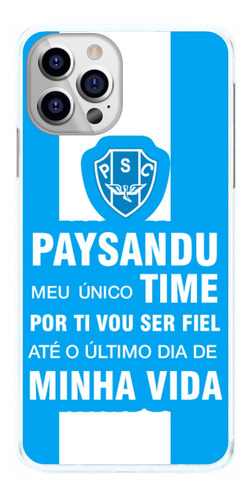 Capinha Paysandu Azul E Branco Meu Unico Time Capa Celular