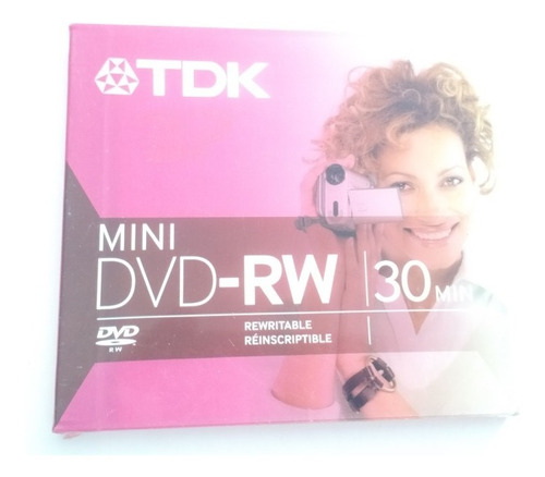 Mini Dvd Rw Tdk 30 Minutos (lacrado)