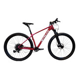 Bicicleta Mtb Sava Deck 6.0 Sram Nx Carbono Boost Red Tam 17