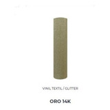 Vinil Textil Glitter Oro 14k 50cm X 1m