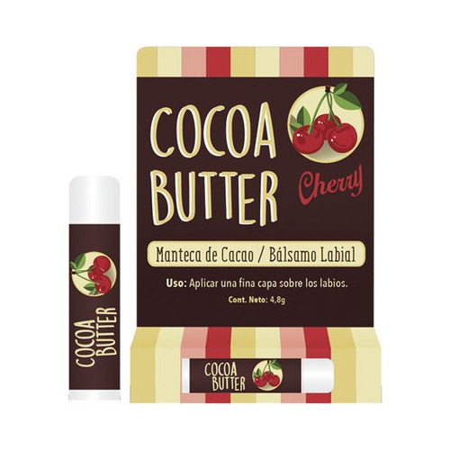 Cocoa Butter Bálsamo Labial Cherry 4.8gr
