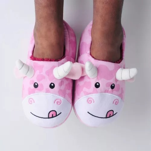 Pantufa Infantil De Bichinhos Pelúcia Pimpolho Play 28 A 33 