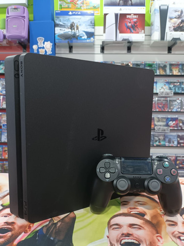  Usada Consola Ps4 Slim 1tb + Joy Generico Negro Soy Gamer