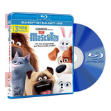 Blu Ray La Vida Secreta De Tus Mascotas 3d + Bd + Dvd