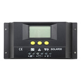 Controlador De Carga Solar Fotovoltaico Pwm S30 Lcd 30a