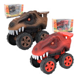 Carrinho T-rex Dinossauro Animals Off Road Usual Brinquedos