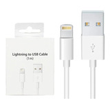 Cable Lighthing To Usb 1mt De Largo Md819 iPhone