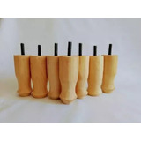 Juego Patas Madera Somier Sommier 2 Plazas A Pedido