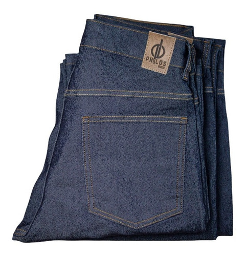 Calça Jeans Masculina Tradicional  Com Lycra 36 Ao 48 Azul