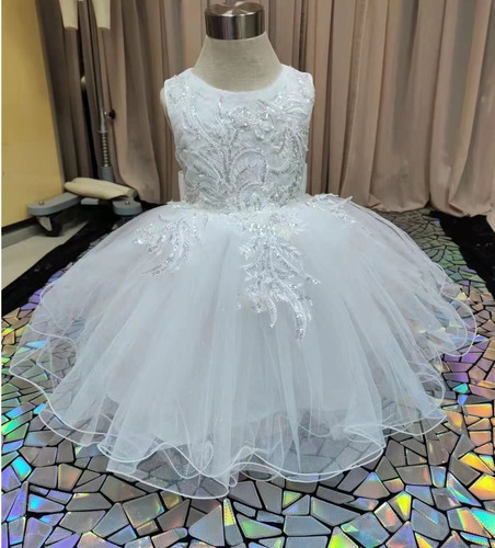 Vestido Niña Para Fiesta Matrimonio Bautizo Ocasión Especial