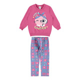 Conjunto Infantil Moletom Com Calça Legging Malwee