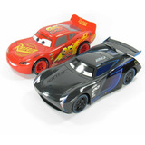 Set 2 Coches Cars3 Rayo Mcqueen Y Jackson Storm Tm4 Juguete
