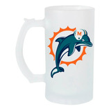 Tarro Cervecero 16oz Miami Dolphins Nfl Super Bowl