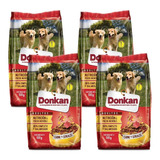 Alimento Para Perros Donkan Adultos 500gr X4 Uds