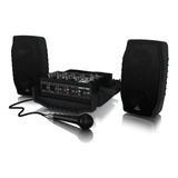 Sistema Portatil Amplificado Behringer Europort Ppa200 200w 