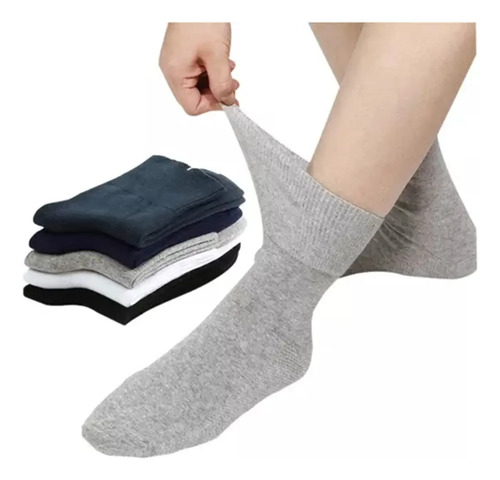 Calcetines Para Diabéticos, 23 A 30, Unisex, 12 Pares