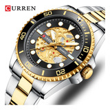 Reloj Pulsera Curren Cr 8412, Para Hombre Color