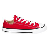 Tenis Converse Chuck Taylor All Star Classic Rojo Niños Diseño De La Tela Liso Talla 21.5 Mx