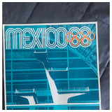 Póster Original Vintage Juegos Olímpicos Mexico 1968