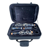 Clarinete Clarineta Eagle 17 Chaves Sib Cl04n + Estojo Luxo