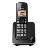 Teléfono Panasonic Kx-tgc352 Inalámbrico - Color Negro