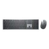 Kit Teclado Y Mouse Dell Km7321w - Español, Gris /vc