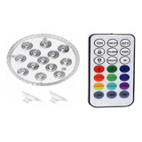 Lâmpada Luz Led Rgb Piscina Aquário Jardim Prova D'água 12v