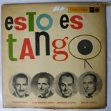 Música Disco Vinilo, Esto Es Tango Con Flauta Y Guitarra .
