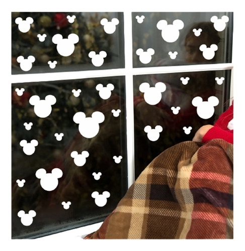 Copos De Nieve Infantiles Ratoncitos Decoracion Para Niños | Meses sin interés